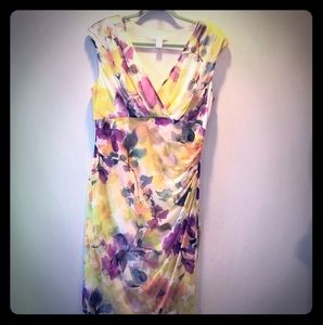 LONDON TIMES Floral Dress